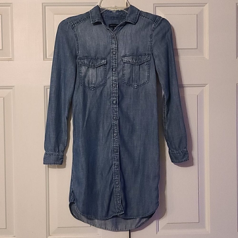 AE Outfitters blue jean dress